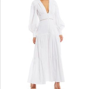 Finn V-neck Long Sleeve Maxi Dress